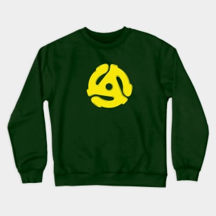 45 RPM Record Adapter Crewneck Sweatshirt